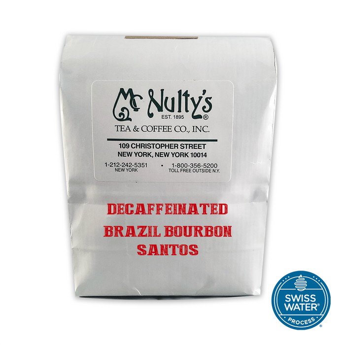 Coffee: Decaffeinated Brazil Bourbon Santos