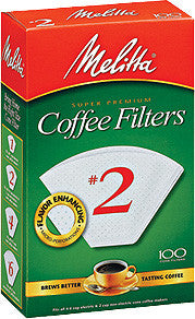 Melitta Cone Filters: White - McNulty's Tea & Coffee Co., Inc.