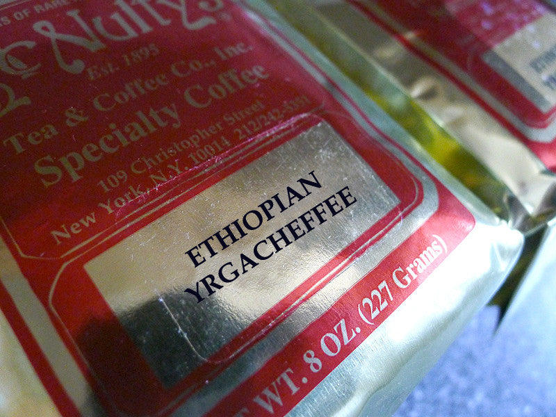 Select: Ethiopian Yrgacheffe - McNulty's Tea & Coffee Co., Inc.
