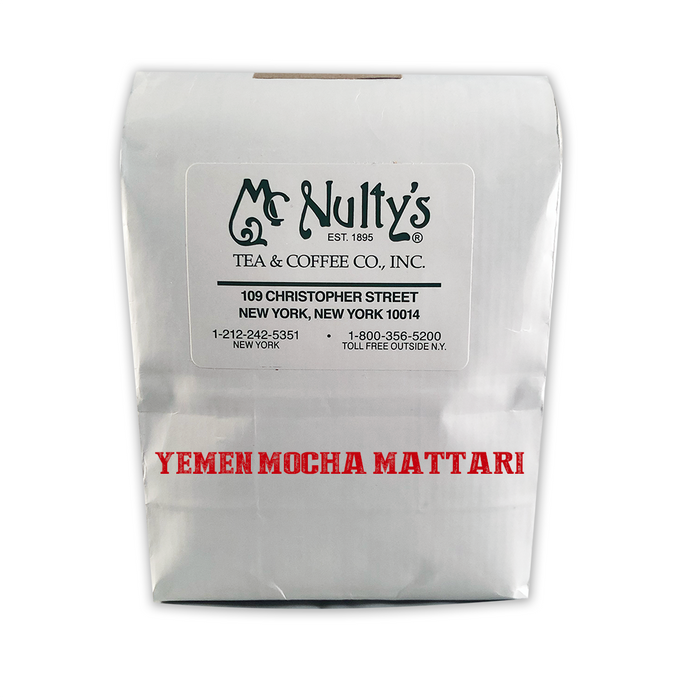 Coffee: Yemen Mocha Mattari