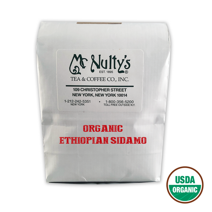 Organic Coffee: Ethiopian Sidamo