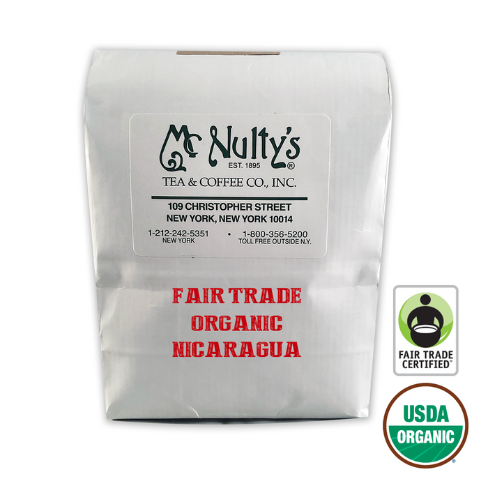 Organic Coffee: Nicaragua — McNulty's Tea & Coffee Co., Inc